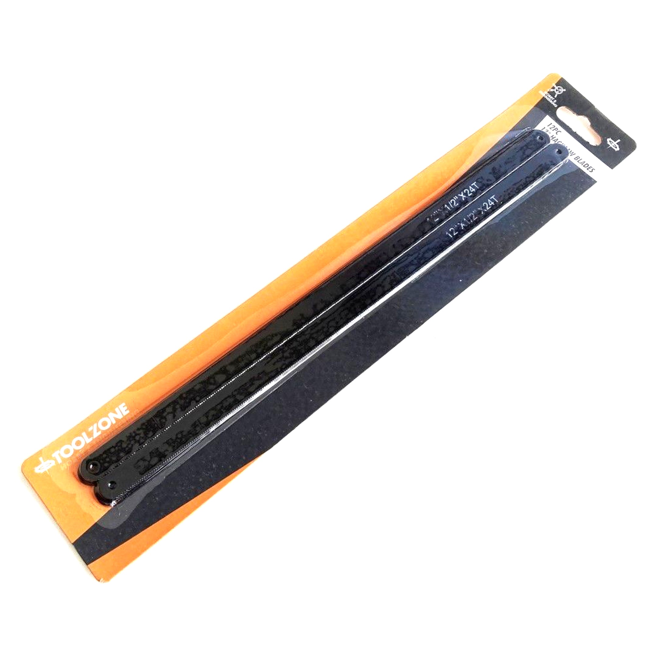 Toolzone Hacksaw Blades 12" 24 Tpi Carbon Steel 12 Pieces - Toolzone KDPSW101