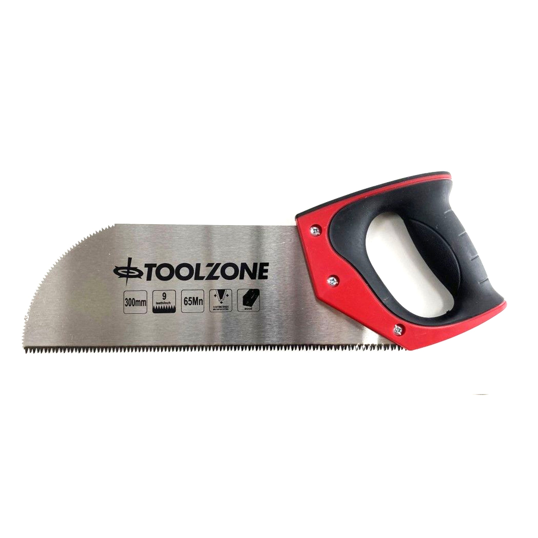 Toolzone Floorboard Saw 12" 9 Tpi 65MN Soft Grip Handle - Toolzone KDPSW146