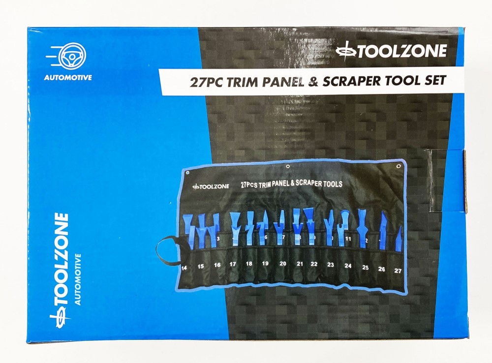 Toolzone Trim Panel Tool Set 27PC For Panel And Door Removal - Toolzone KDPAU039