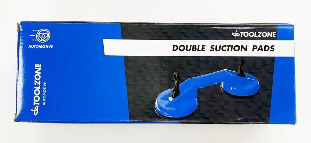 Toolzone Heavy Duty Double Suction Cup 115MM - Toolzone KDPAU223