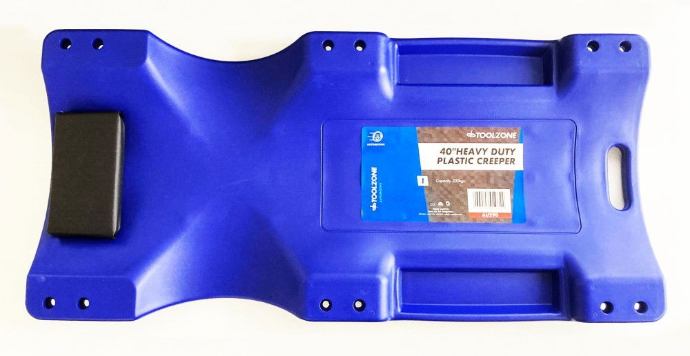 Toolzone Plastic Creeper 40" With Padded Headrest - Toolzone KDPAU290