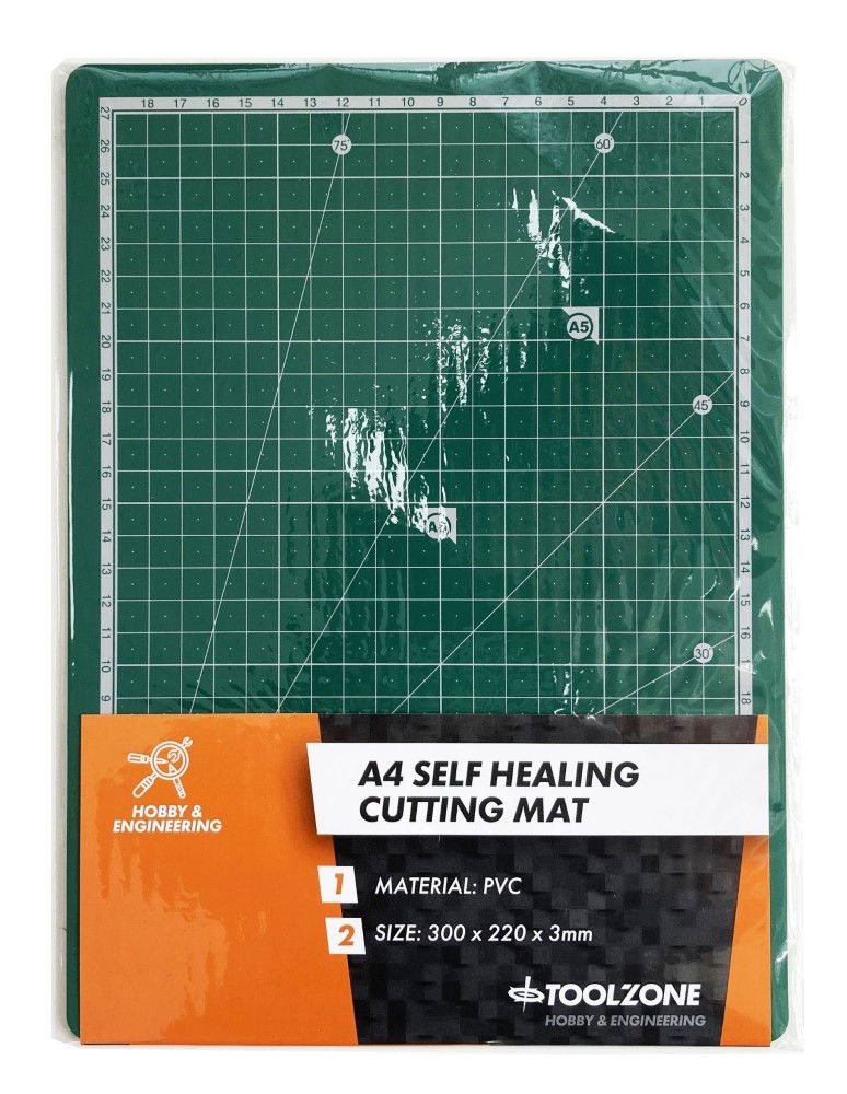 Toolzone A4 Cutting Mat - Toolzone KDPHB270