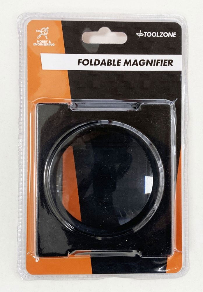 Toolzone Foldable Magnifyer Double Enlargement - Toolzone KDPHB294