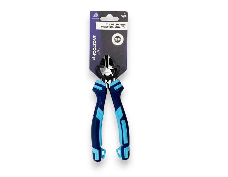 Toolzone Elite 7'' Industrial Heavy Duty Side Cut Cutter Pliers - Toolzone KDPPL116