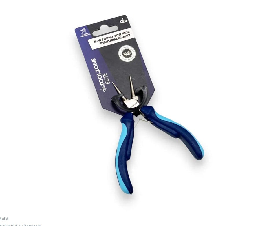 Toolzone Elite Mini Round Nose Pliers Circlip - Toolzone KDPPL124