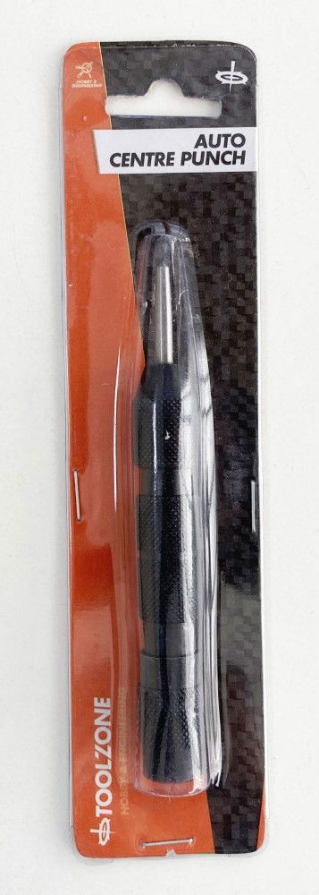 Toolzone Auto Centre Punch 135 X 20MM Knurled Steel Body - Toolzone KDPPN015