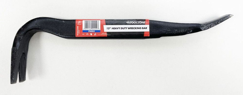 Toolzone Wrecking Bar Heavy Duty 12" - Toolzone KDPPN083