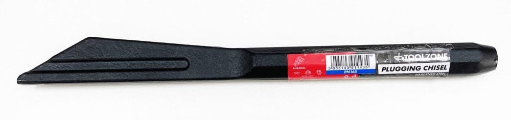 Toolzone Plugging Chisel 250MM X 20MM Hardened Steel - Toolzone KDPPN165