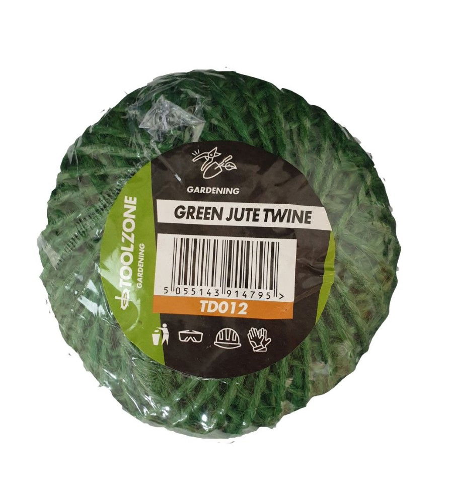 Toolzone Jute Ball 1PC Large Green - Toolzone KDPTD012
