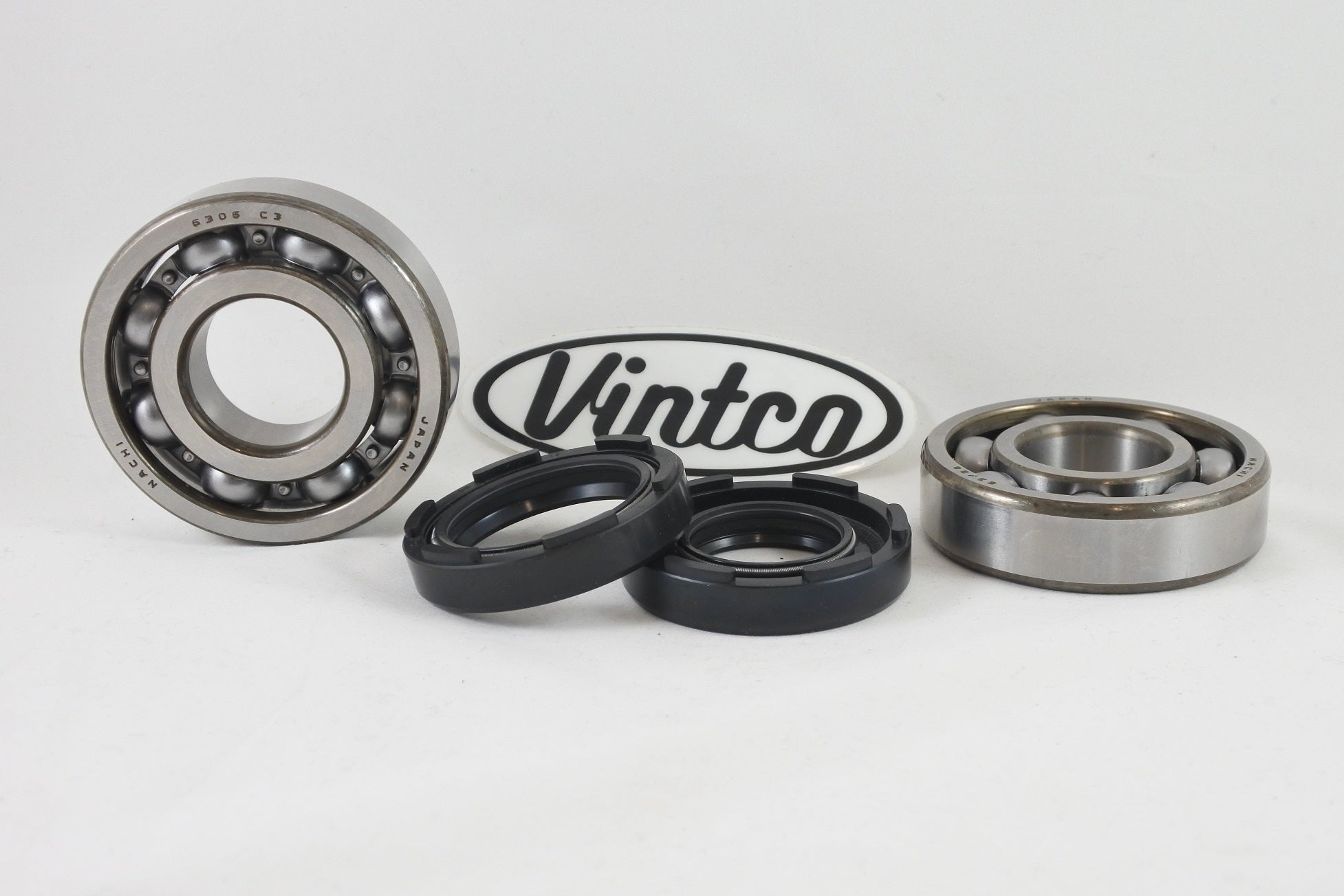 Vintco Main Bearing And Seal Kit 75-90 Yamaha IT MX YZ 400 425 465 490 KMB029