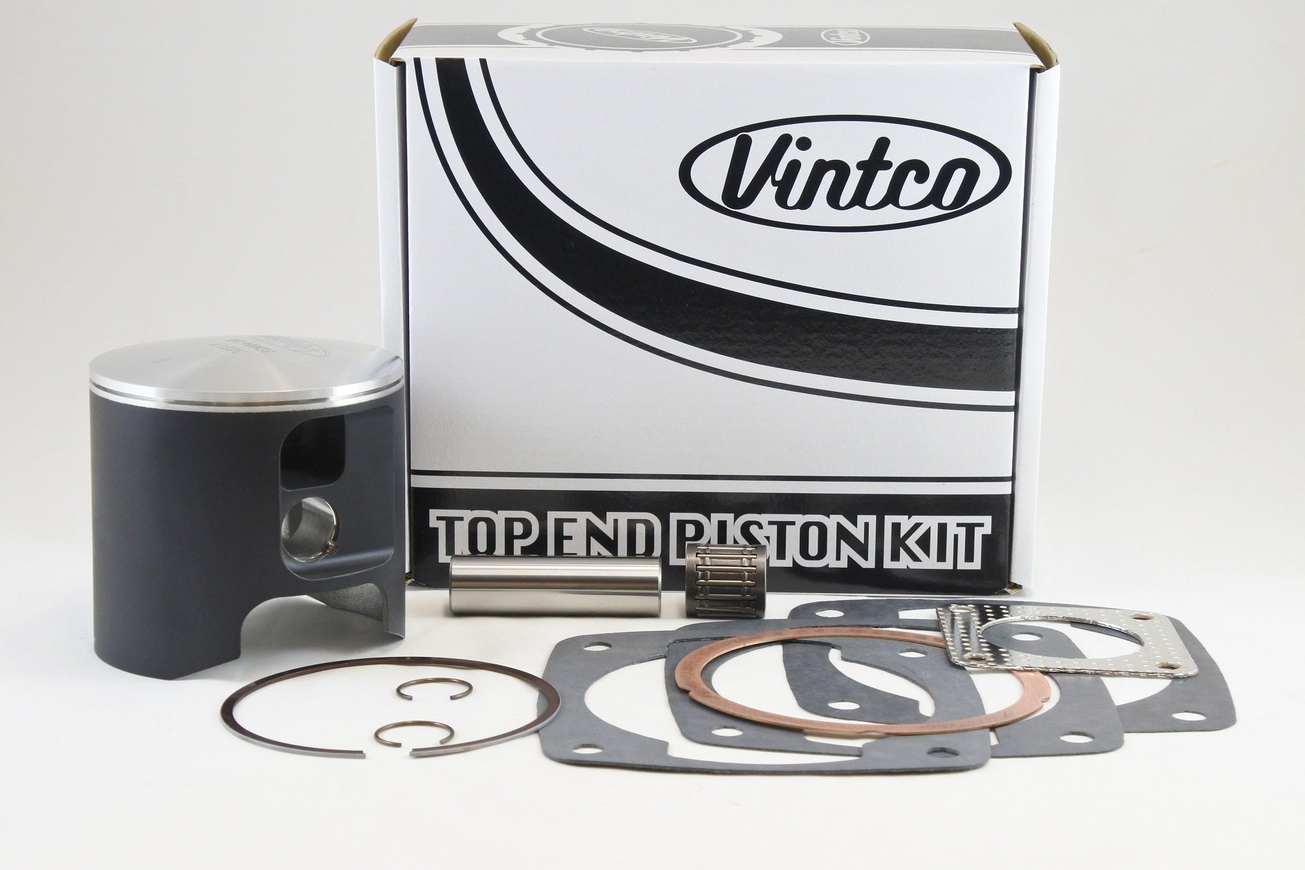 Vintco Top End Piston Kit 81-82 Maico 490 87.5mm 1.0mm Over KTA06-1.0