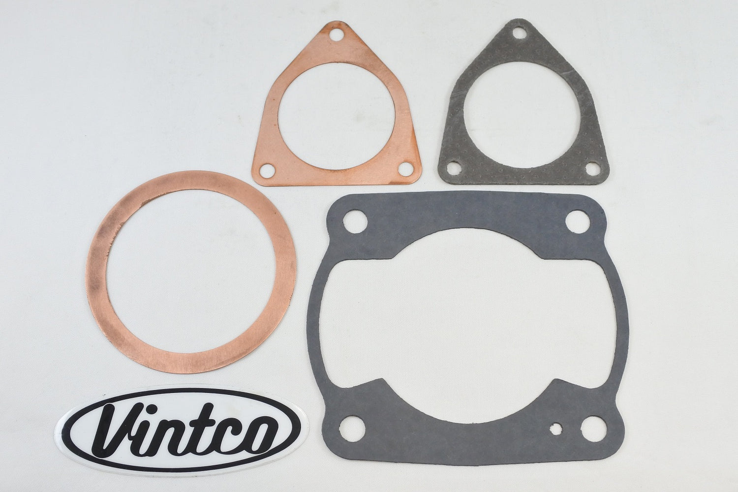 Vintco Top End Gasket Kit 74-76 Kawasaki KX 250 Bores 69.5mm-70mm KTE016