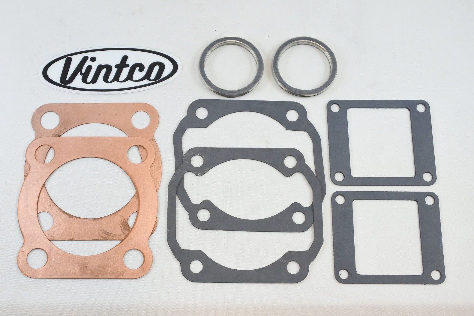 Vintco Top End Gasket Kit 76-78 Yamaha Rd 400 64-65mm Bore KTE048