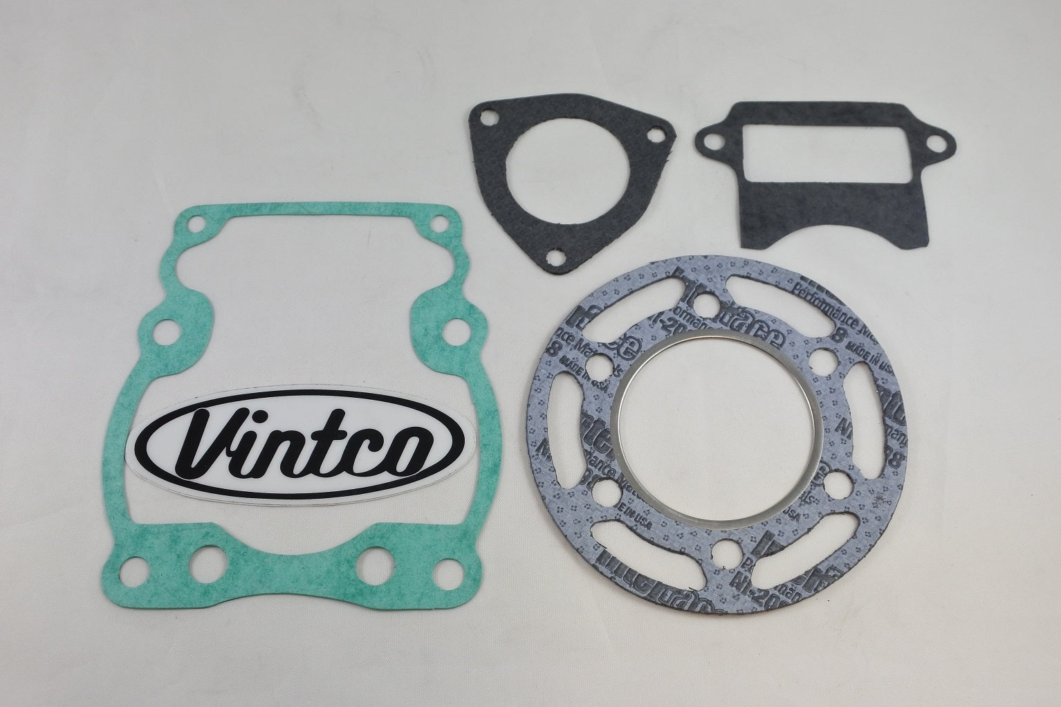 Vintco Top End Gasket Kit 81-81 Suzuki RM 125 Bore 54mm To 55.5mm KTE071
