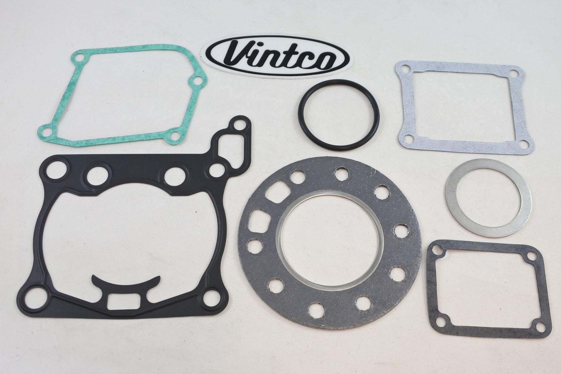 Vintco Top End Gasket Kit 87-88 Suzuki RM 125 Bore 54mm-55.5mm KTE075