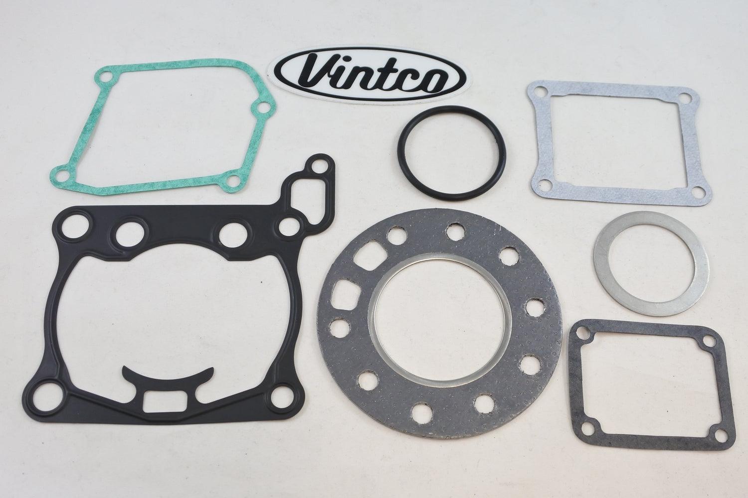 Vintco Top End Gasket Kit 87-88 Suzuki RM 125 Bore 54mm-55.5mm KTE075