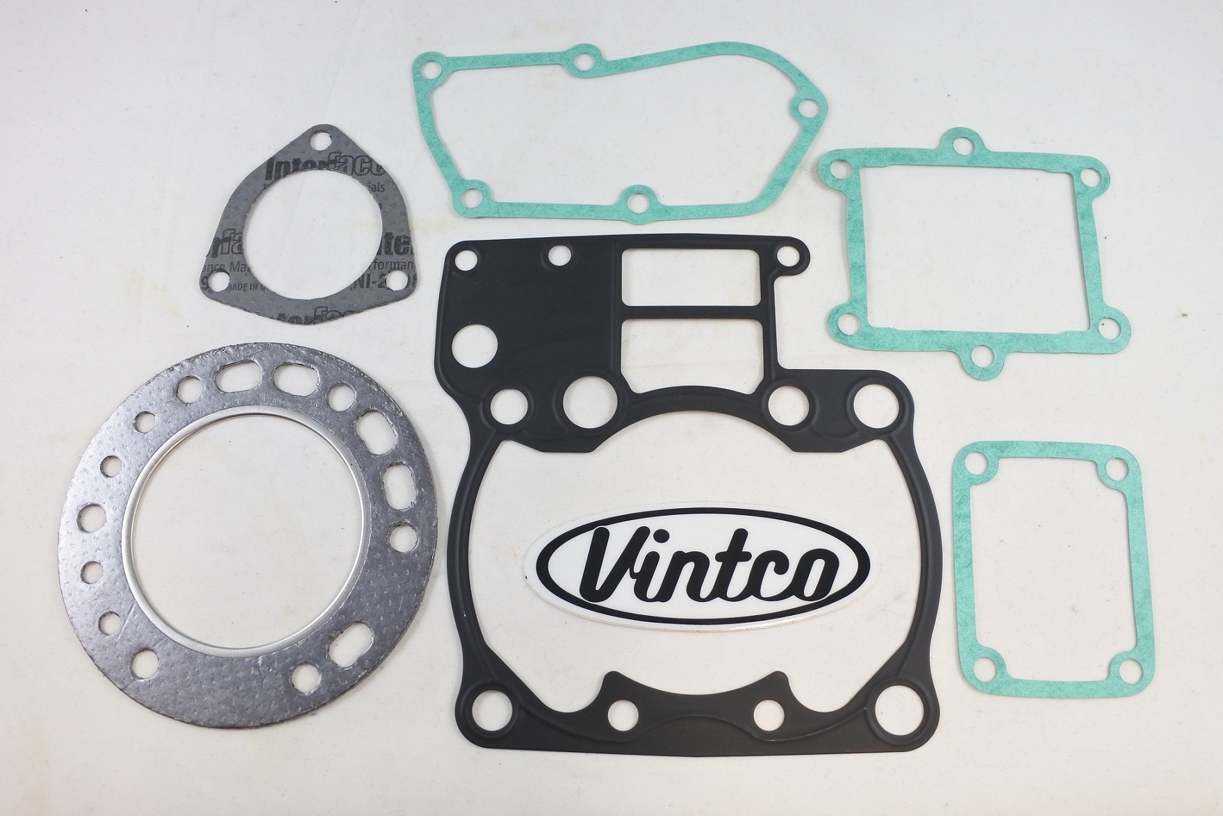 Vintco Top End Gasket Kit 87-88 Suzuki RM 250 67-68.5mm Bore KTE079