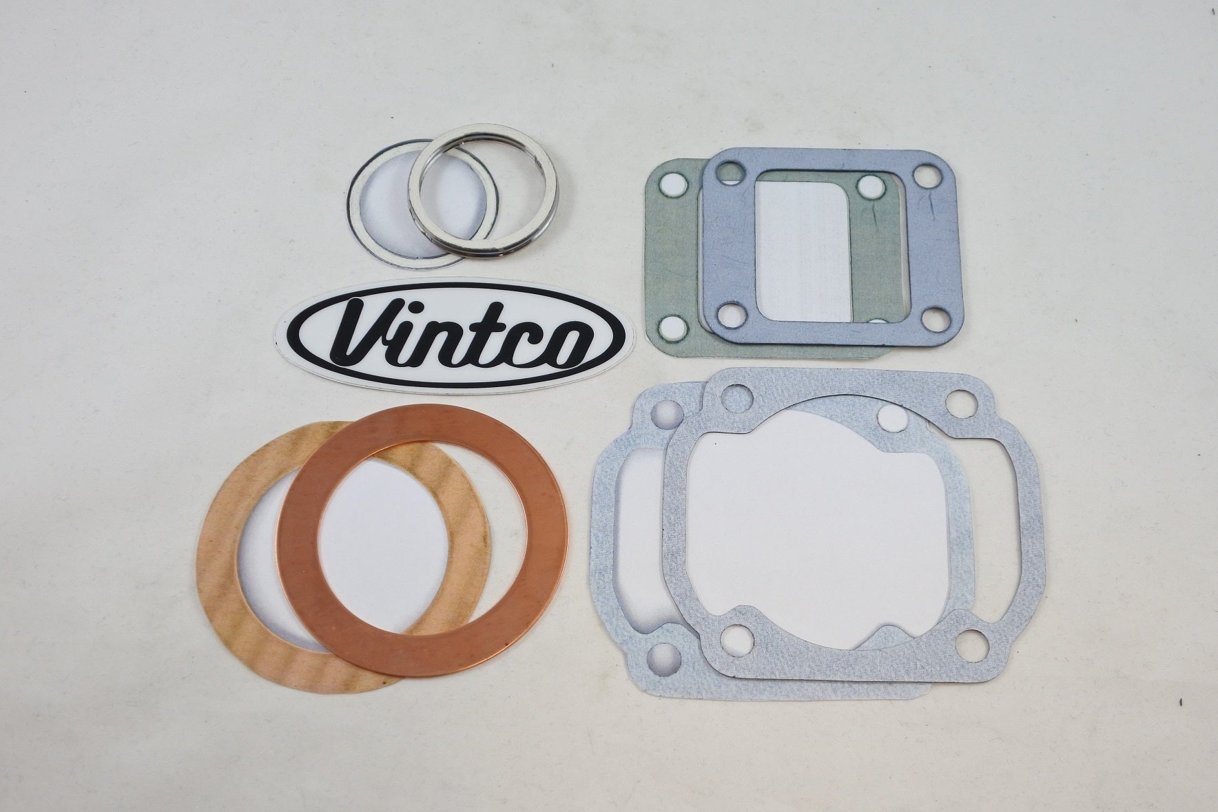 Vintco Top End Gasket Kit 73-75 Yamaha Rd 250 KTE158