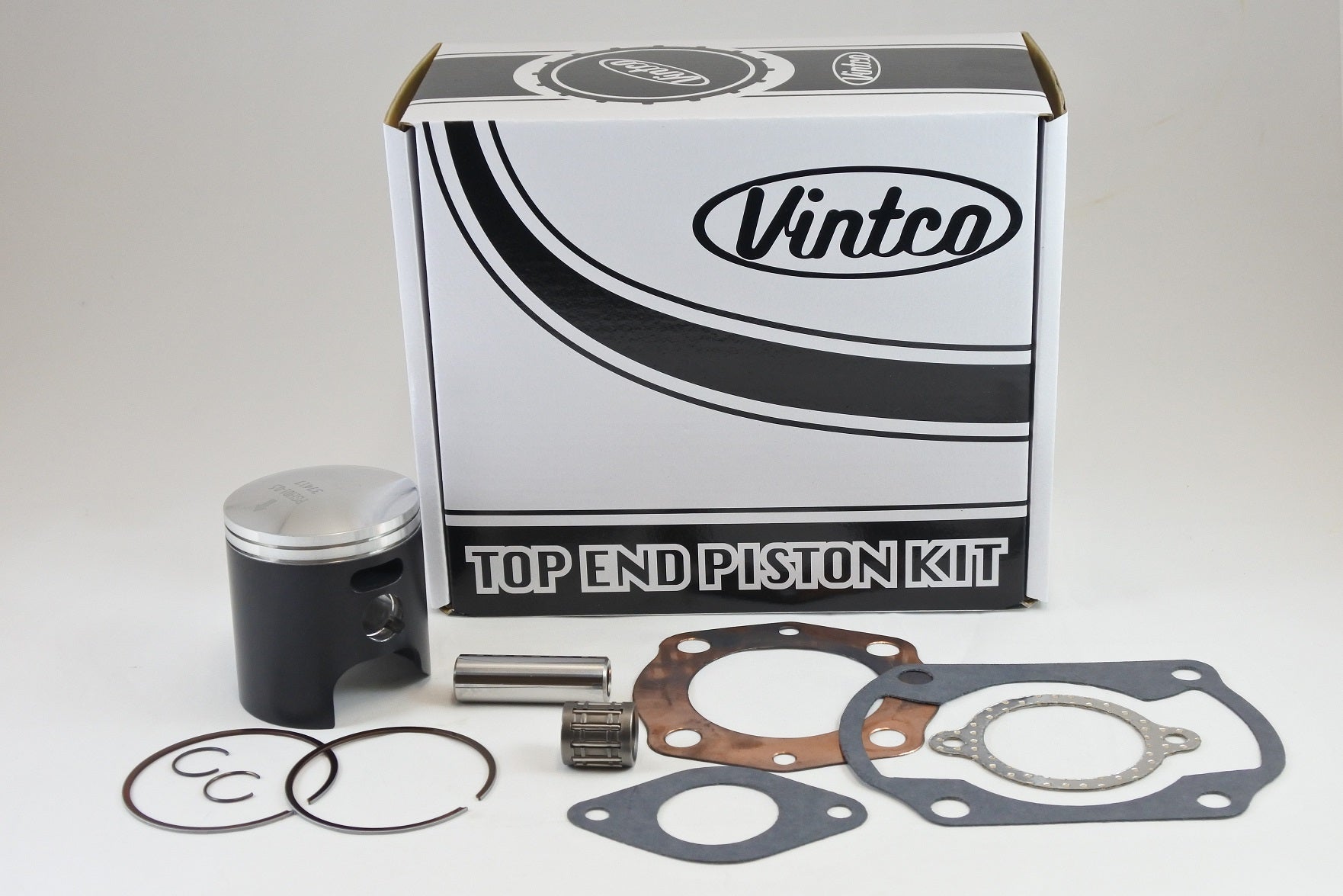 Vintco Top End Piston Kit 74-78 Honda CR MT 125 R 56.5mm Over KTH01-0.5