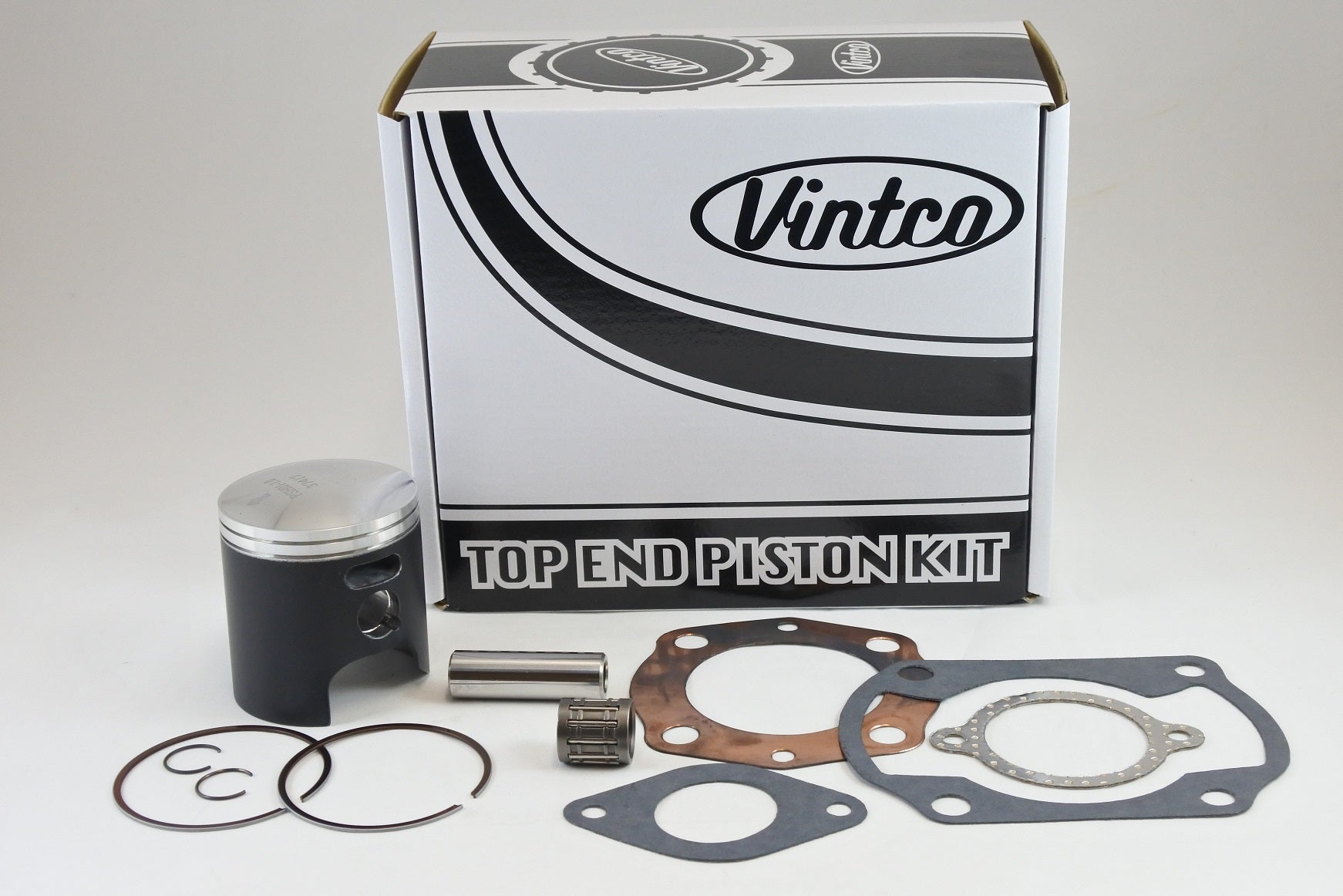 Vintco Top End Piston Kit 74-78 Honda CR MT R 125 57.0mm Over KTH01-1.0