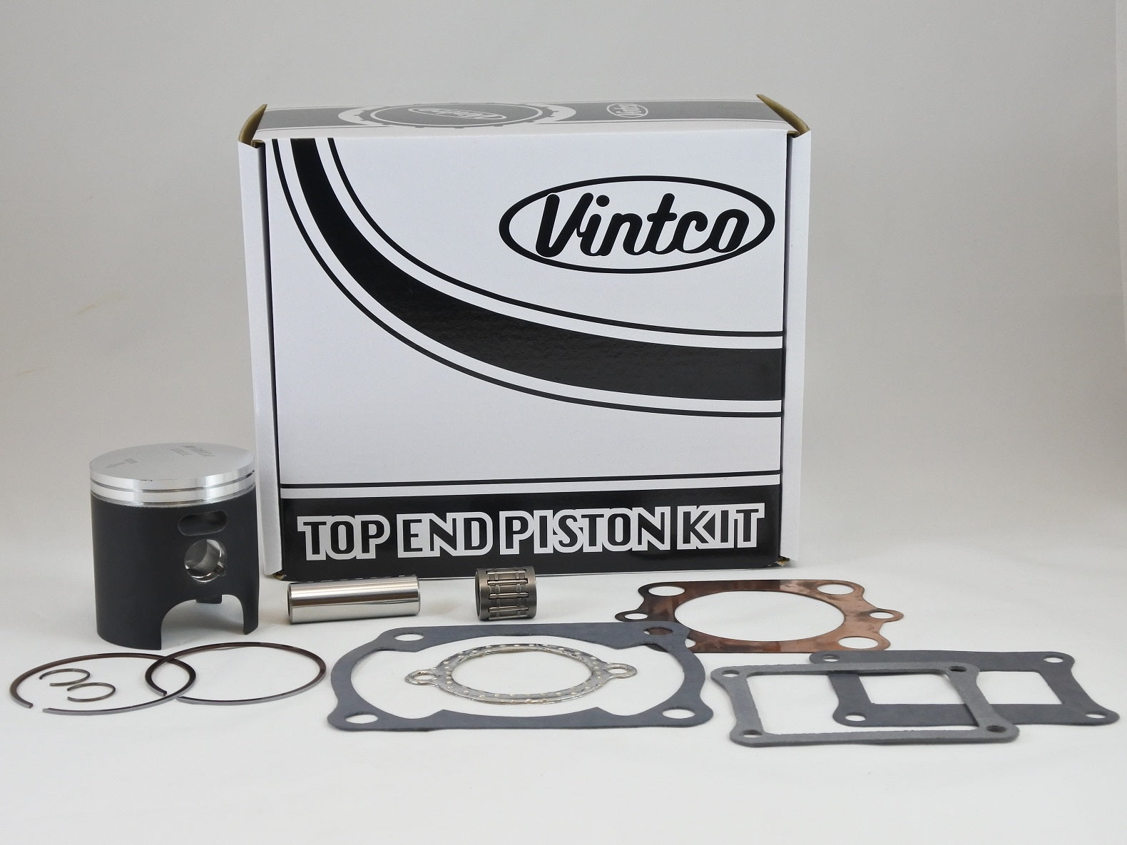 Vintco Top End Piston Kit 80-80 Honda CR 125 55.5mm Standard KTH04-00