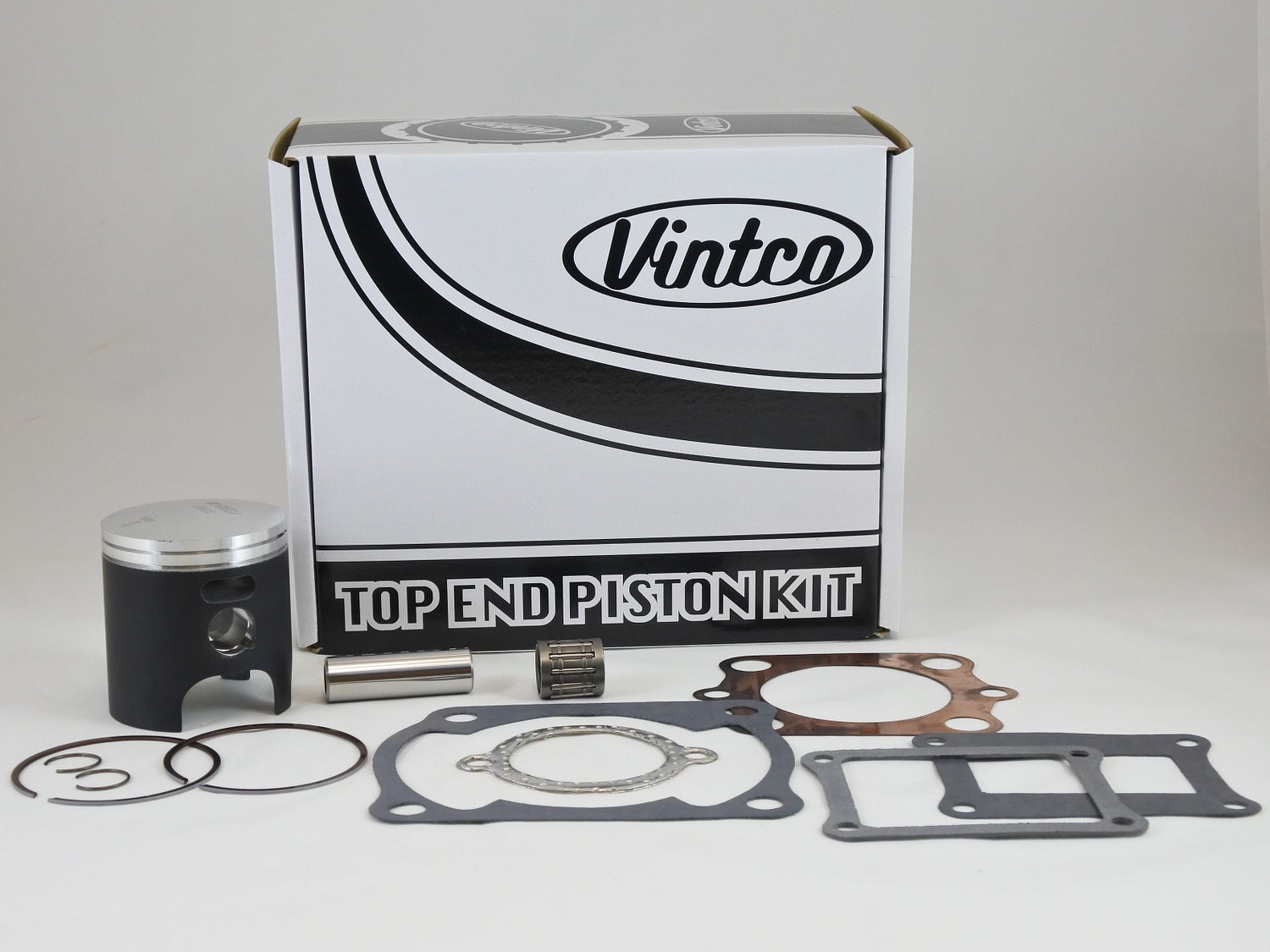 Vintco Top End Piston Kit 80-80 Honda CR 125 55.5mm Standard KTH04-00
