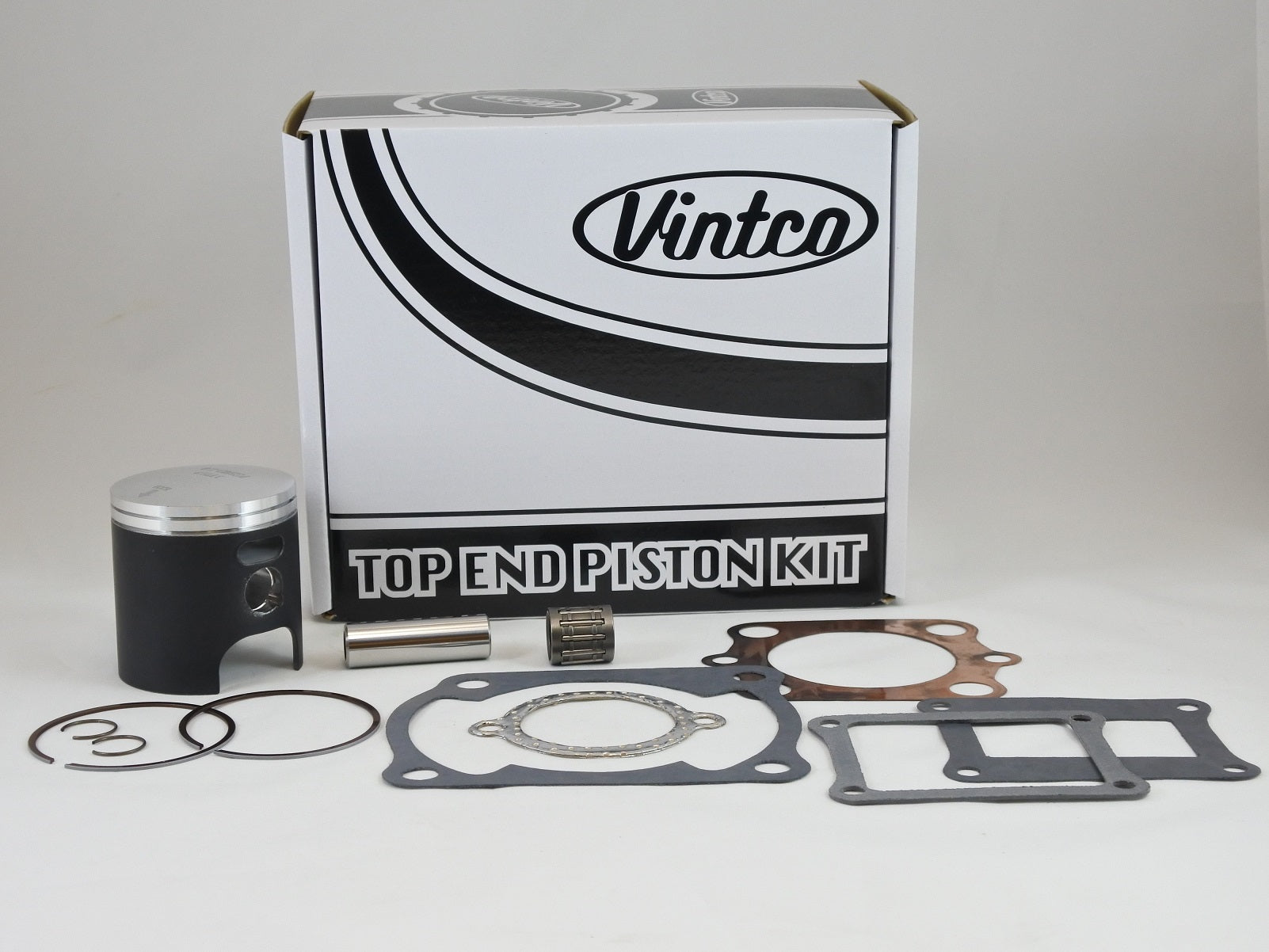Vintco Top End Piston Kit 80-80 Honda CR 125 56.5mm 1.0mm Over KTH04-1.0