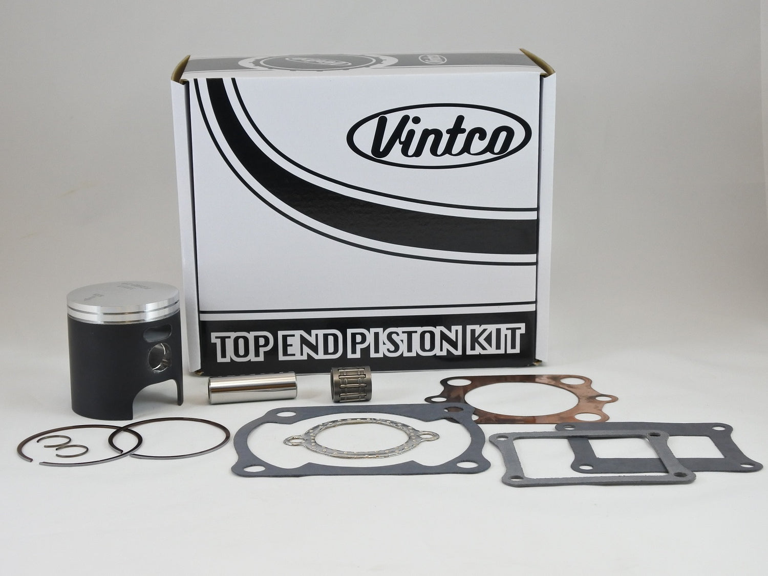 Vintco Top End Piston Kit 80-80 Honda CR 125 56.5mm 1.0mm Over KTH04-1.0