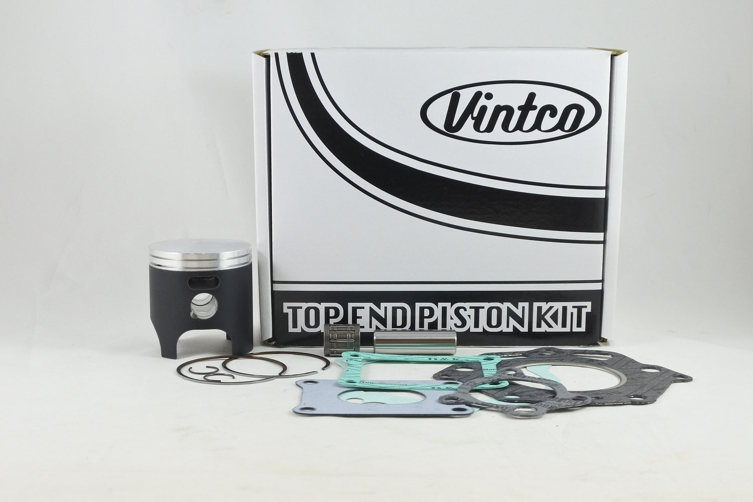 Vintco Top End Piston Kit 84-84 Honda CR 125 57mm 1.5mm Over KTH15-1.5