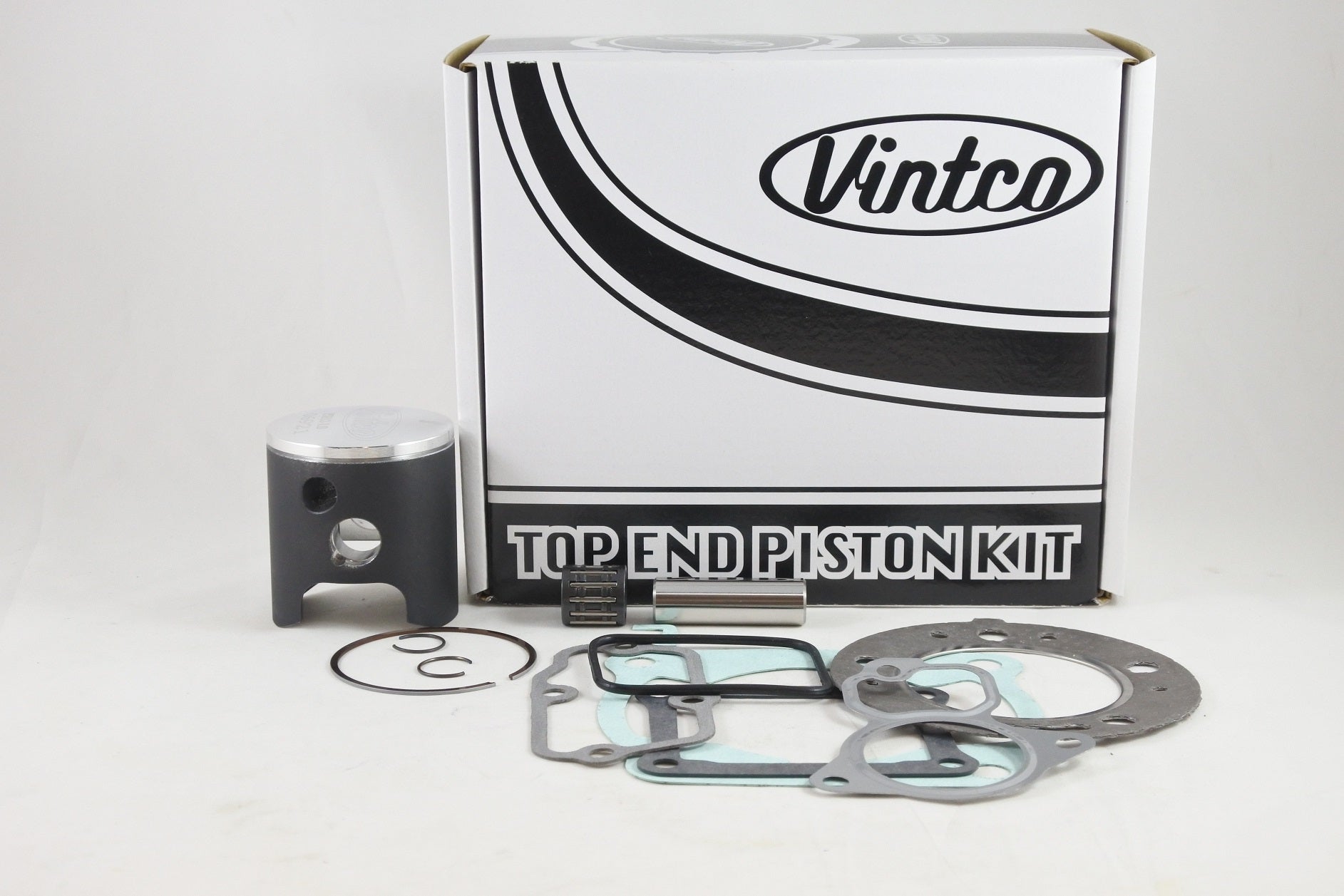 Vintco Top End Piston Kit 87-87 Honda CR 125 55mm 1.0mm Over KTH18-1.0