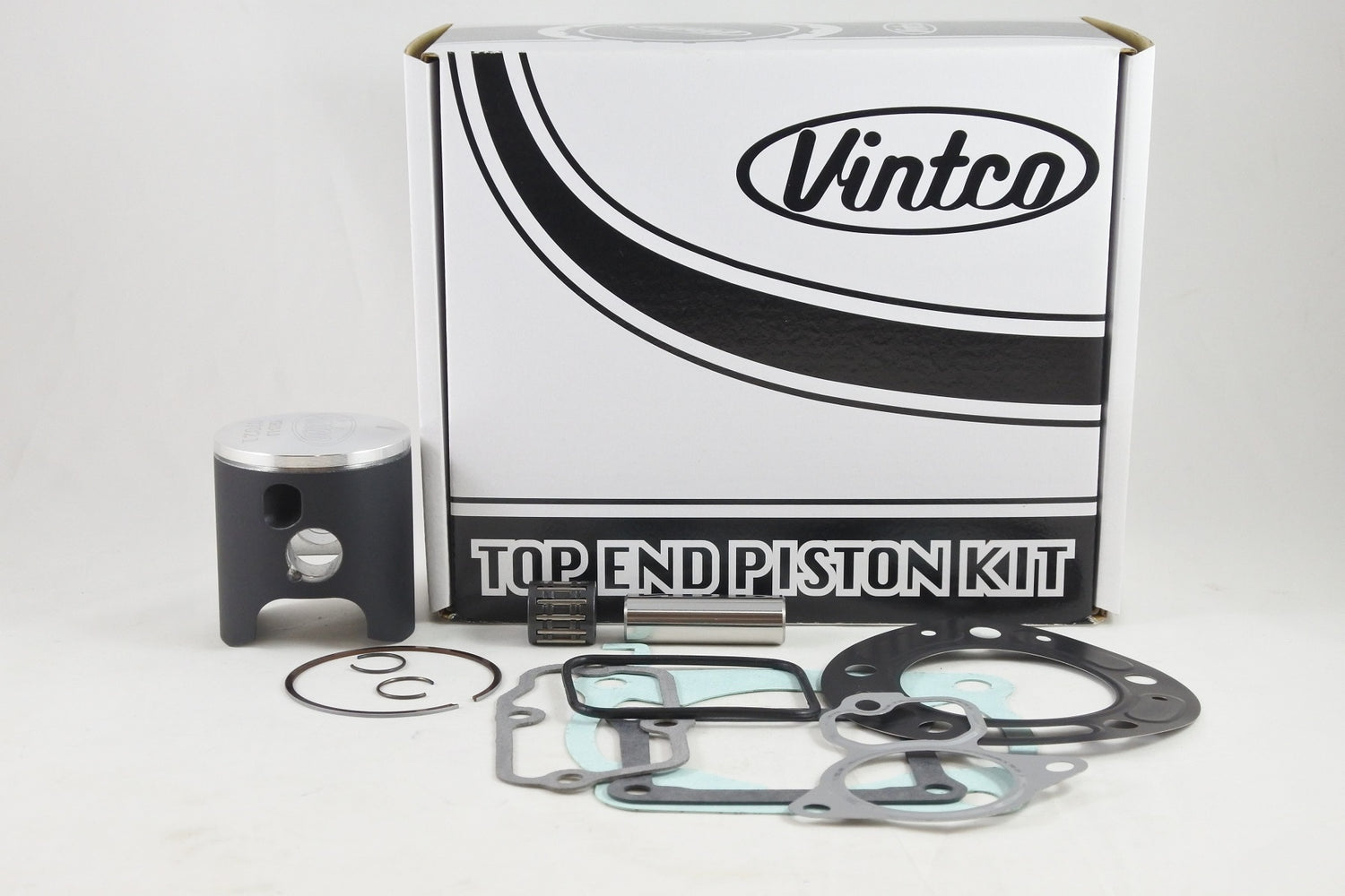 Vintco Top End Piston Kit 88-89 Honda CR 125 55mm 1.0mm Over KTH19-1.0