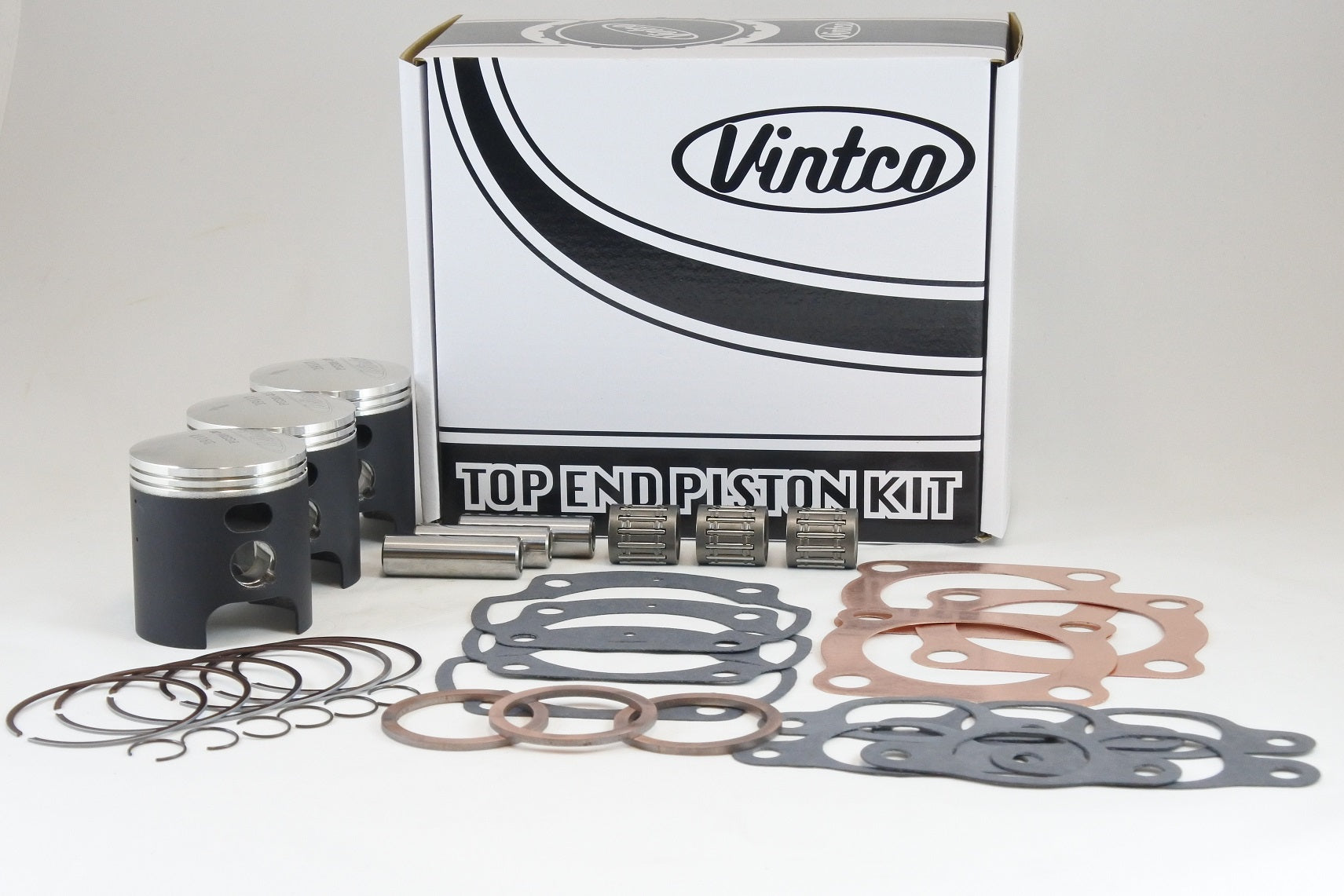 Vintco Top End Piston Kit 69-73 Kawasaki H1 500 60.0mm Standard KTK01-00