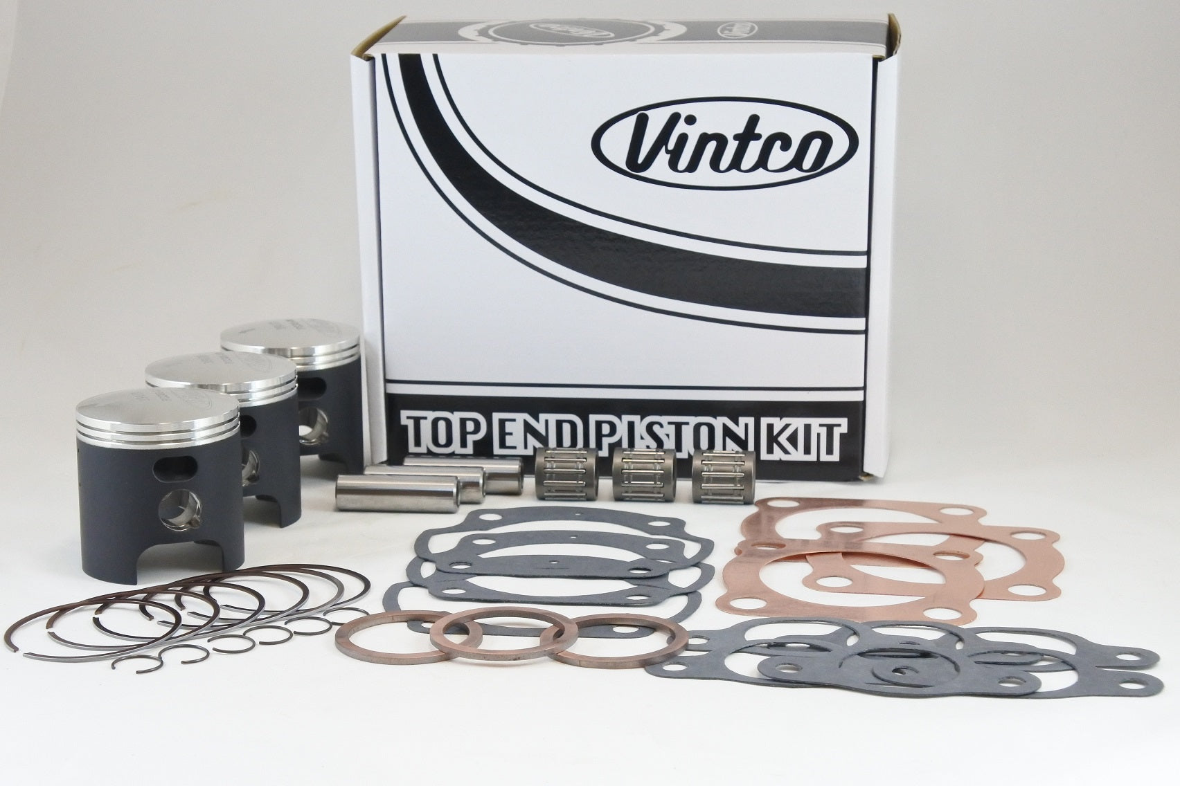 Vintco Top End Piston Kit 69-73 Kawasaki H1 500 61.5mm Over KTK01-1.5