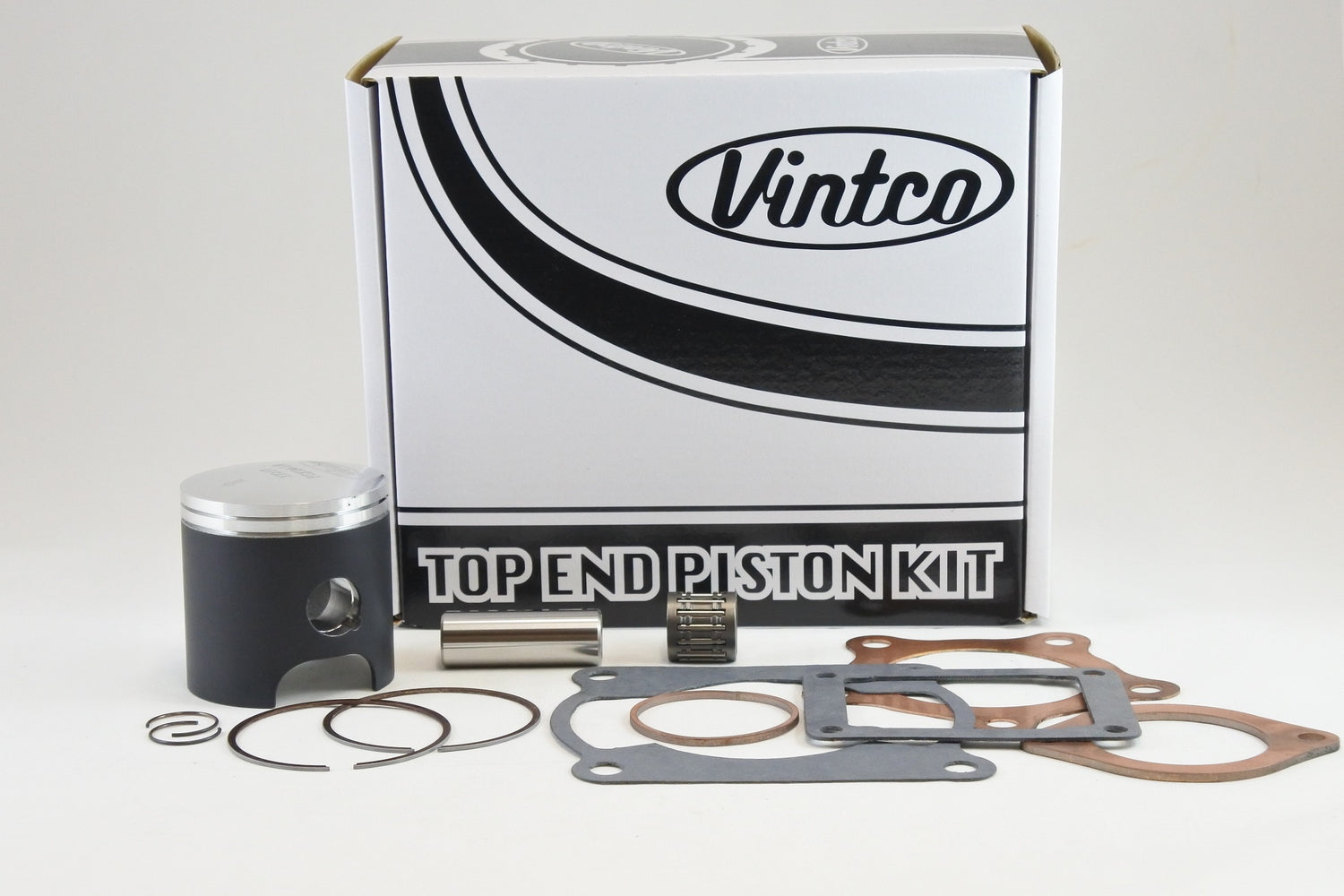 Vintco Top End Piston Kit 78-79 Kawasaki KX 125 57.0mm 1.0mm Over KTK04-1.0