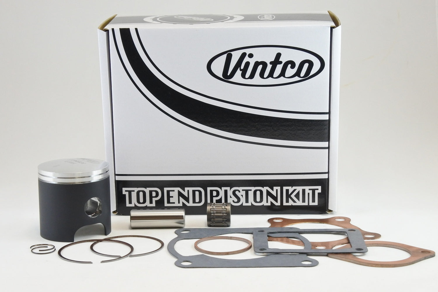 Vintco Top End Piston Kit 78-79 Kawasaki KX 125 57.5mm 1.5mm Over KTK04-1.5