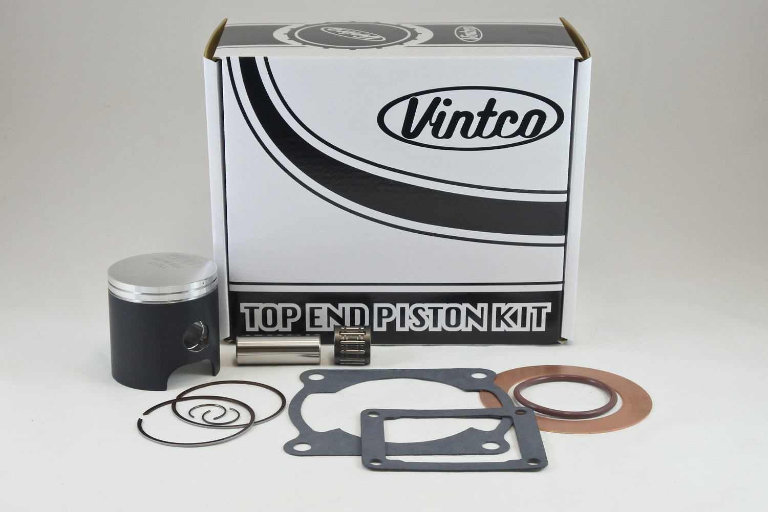 Vintco Top End Piston Kit 80-80 Kawasaki KX 125 57.0mm Over KTK05-1.0