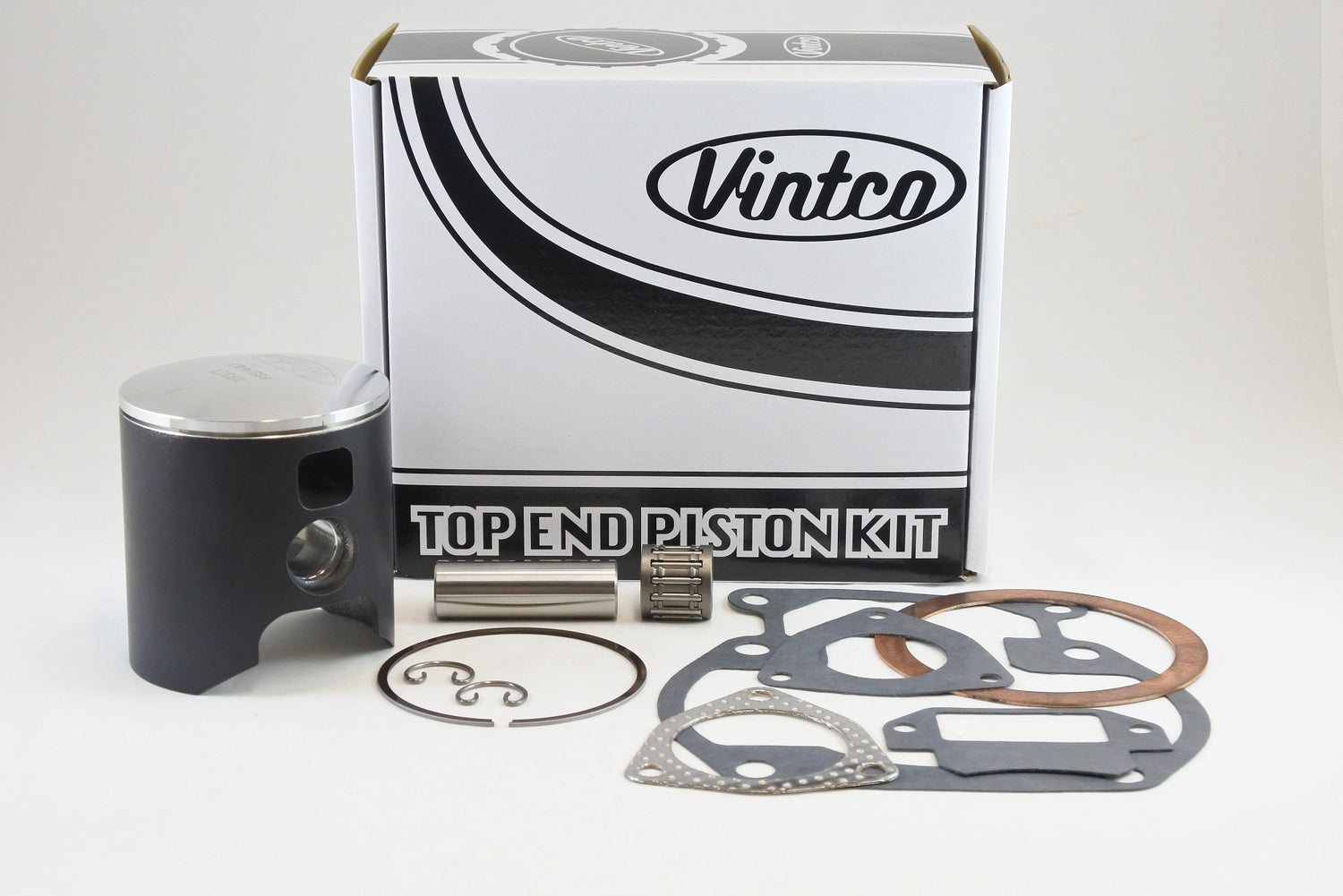 Vintco Top End Piston Kit 76-77 Suzuki RM 370 77.5mm 0.5mm Over KTS06-0.5