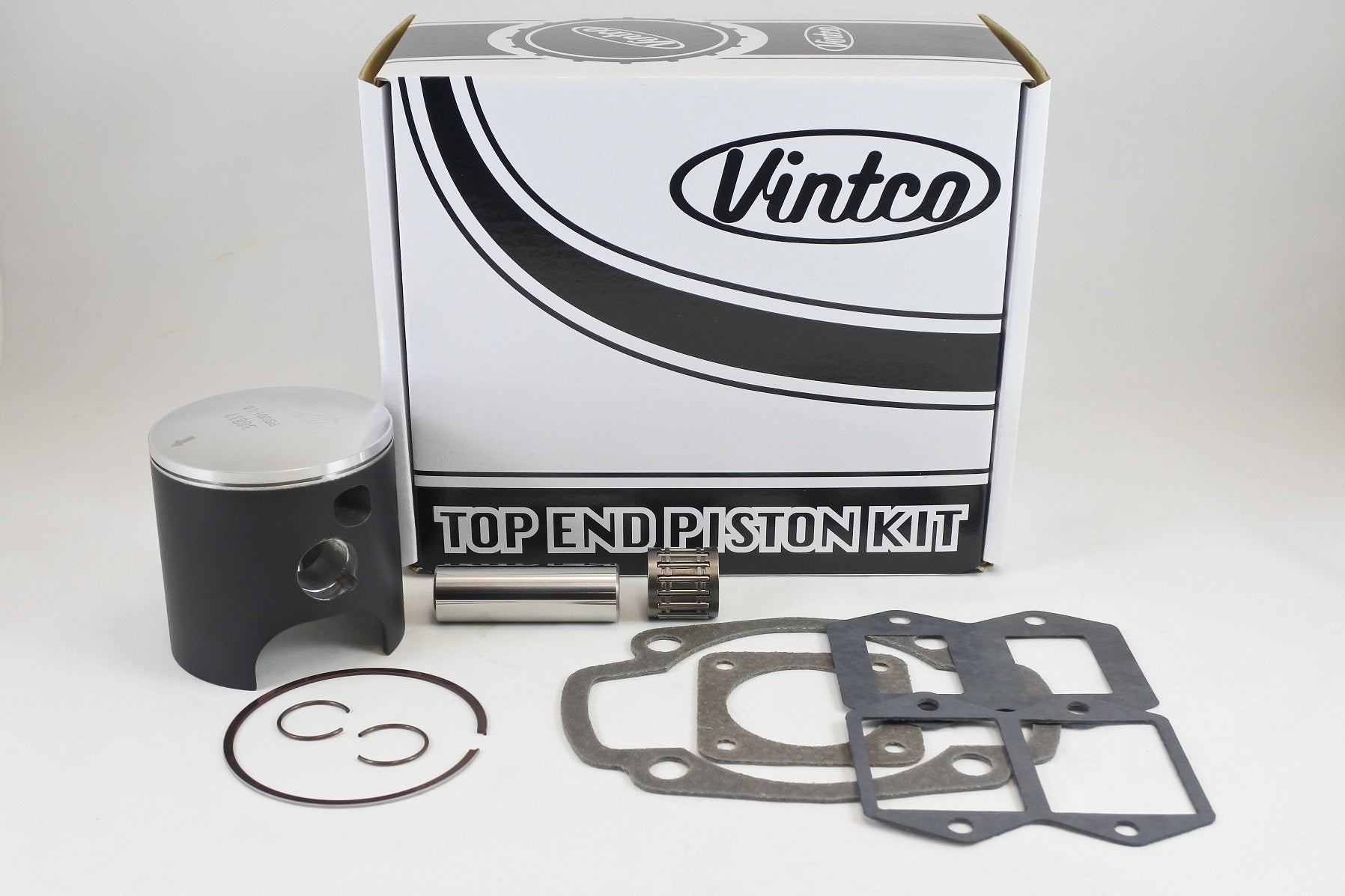 Vintco Top End Piston Kit 78-79 Husqvarna CR Or WR 250 70.5mm 1.0mm Over KTU02-1.0