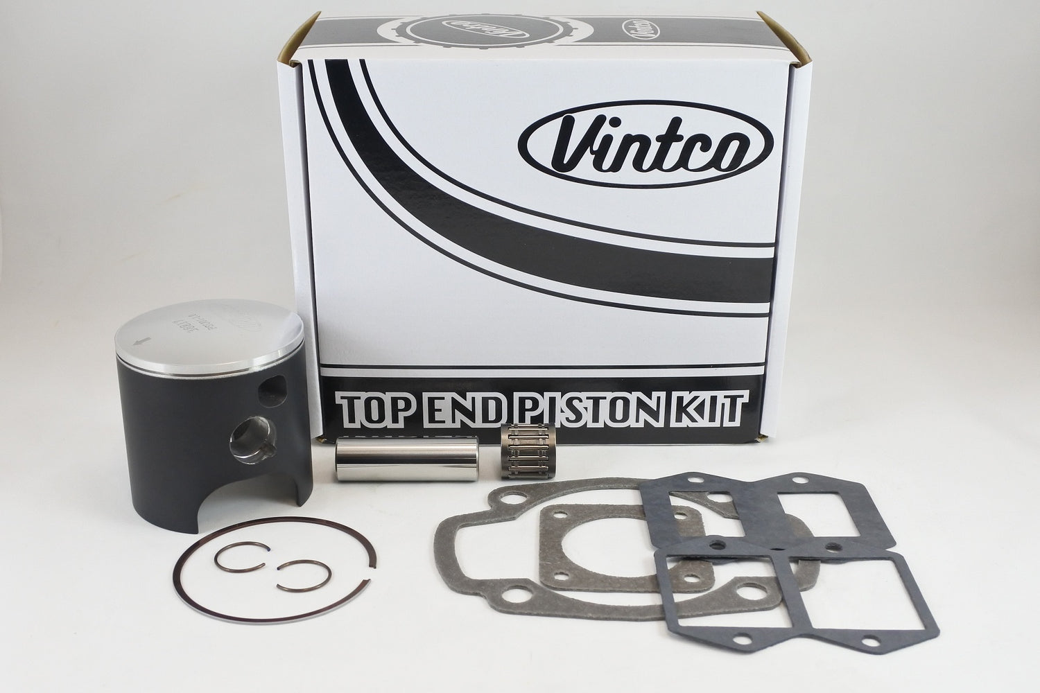 Vintco Top End Piston Kit 78-79 Husqvarna CR Or WR 250 70.5mm 1.0mm Over KTU02-1.0