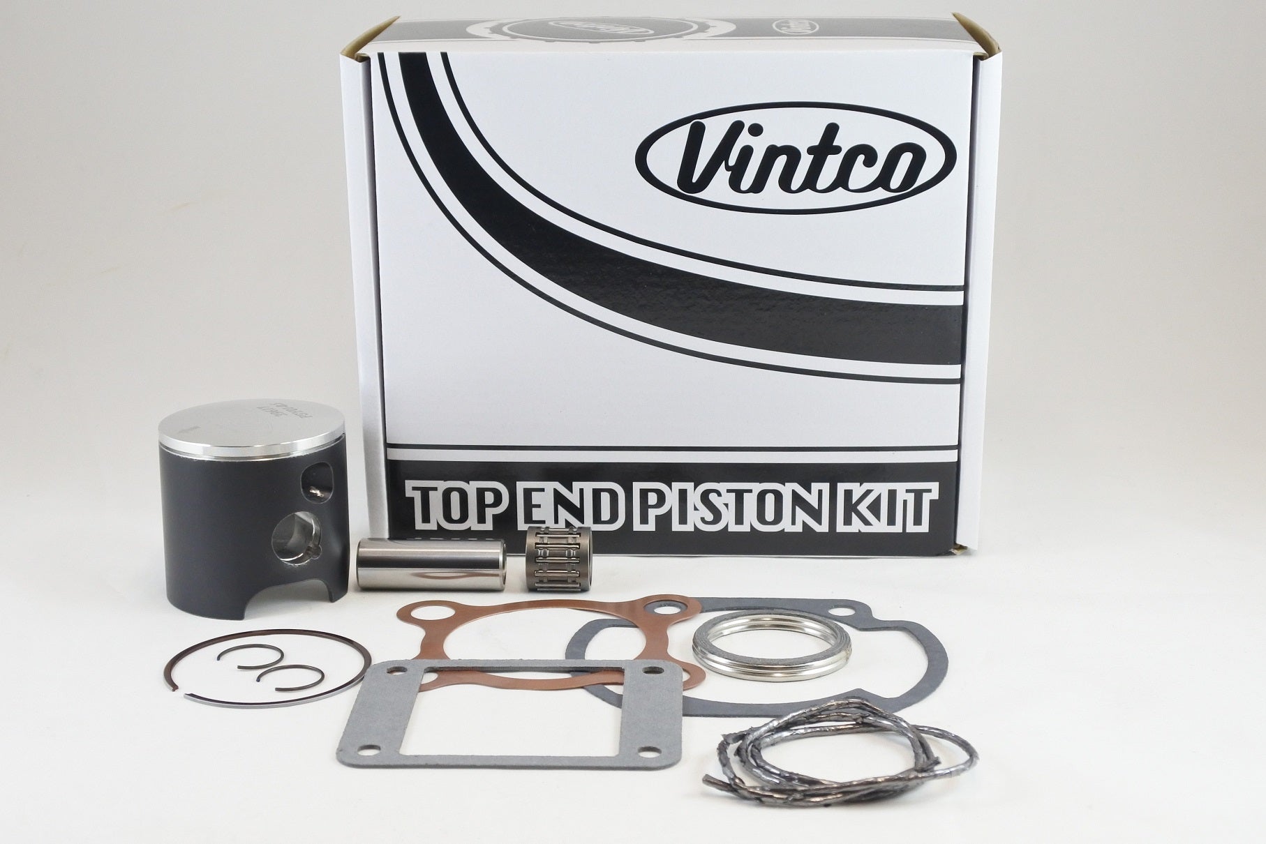 Vintco Top End Piston Kit 76-76 Yamaha MX YZ 125 56.5mm 0.5mm Over KTY01-0.5