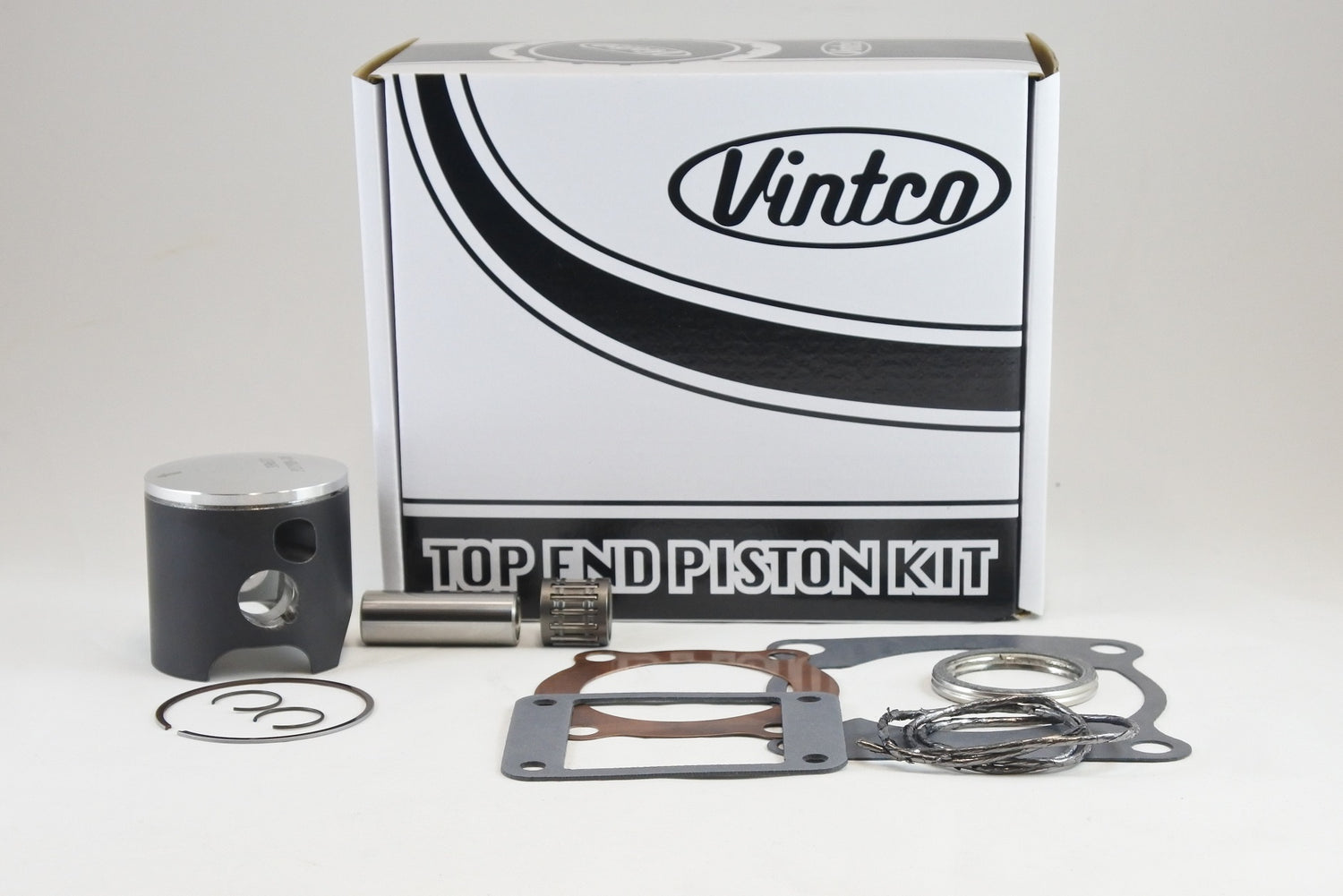 Vintco Top End Piston Kit 77-78 Yamaha YZ 125 57.0mm 1.0mm Over 2K6-11111-00-00 KTY02-1.0