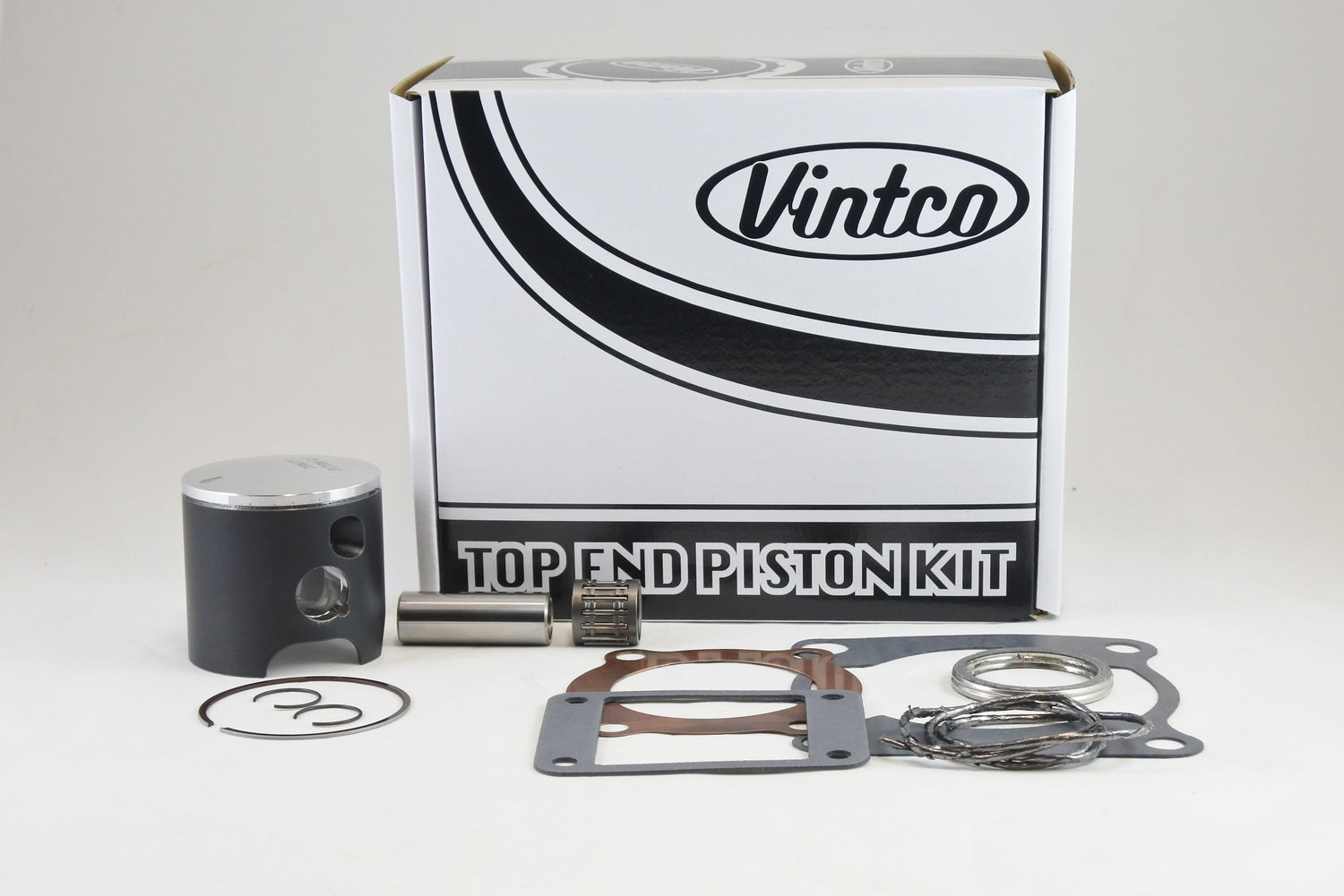 Vintco Top End Piston Kit 77-78 Yamaha YZ 125 57.5mm Over 2K6-11111-00-00 KTY02-1.5