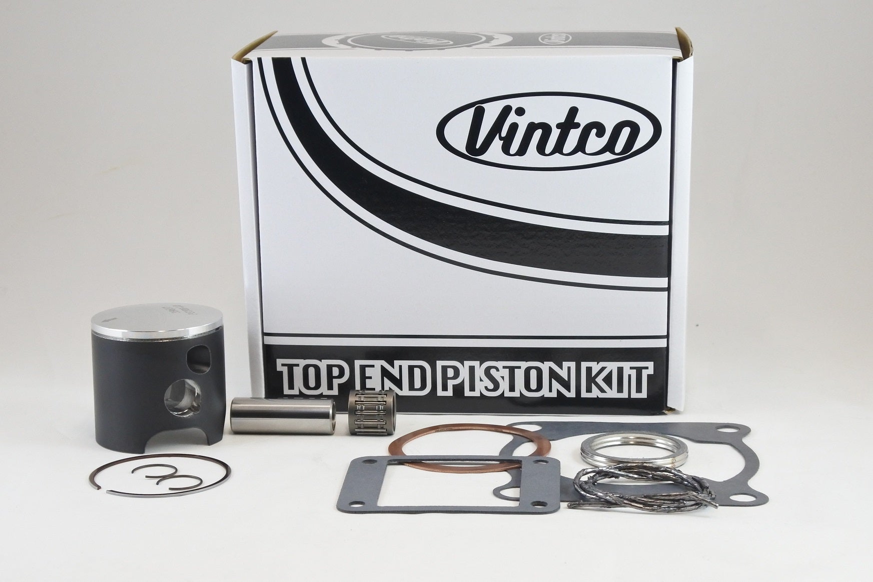 Vintco Top End Piston Kit 78-78 Yamaha YZ 125 57.0mm 1.0mm Over 2 x 3-11111-00-00 KTY03-1.0