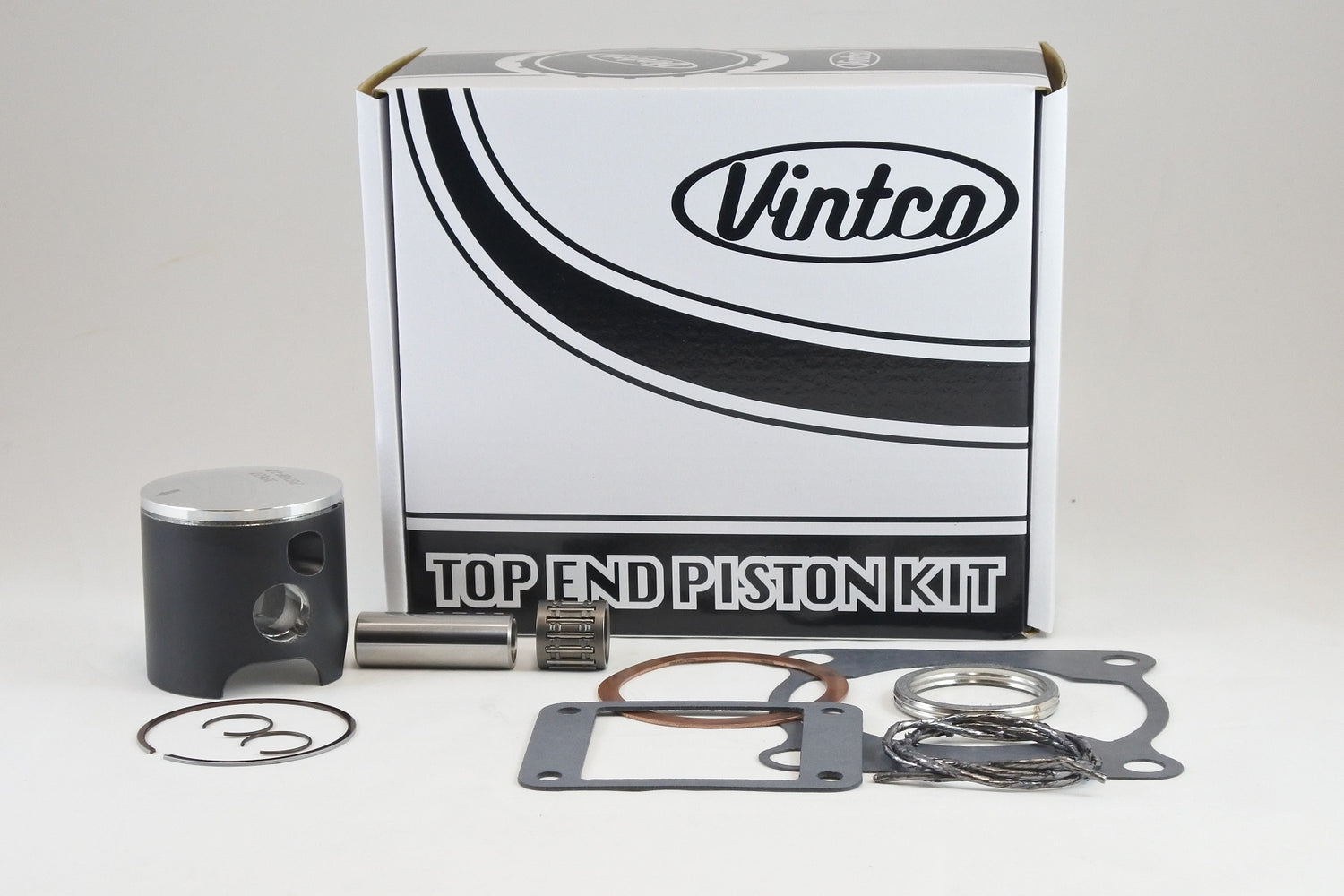 Vintco Top End Piston Kit 78-78 Yamaha YZ 125 57.0mm 1.0mm Over 2 x 3-11111-00-00 KTY03-1.0