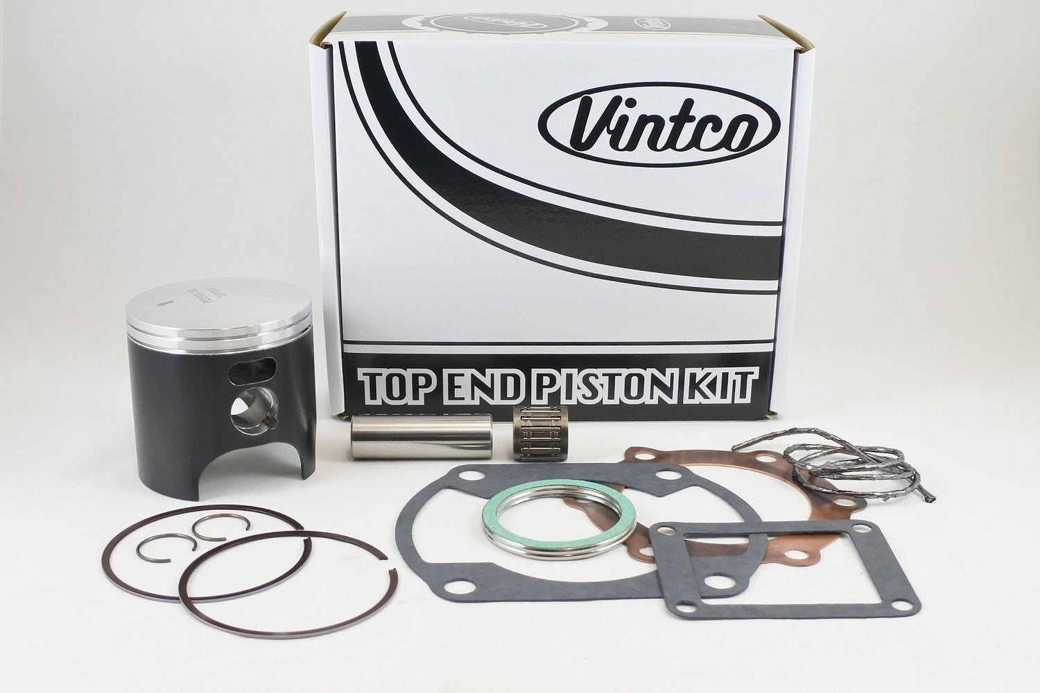 Vintco Top End Piston Kit 75-76 Yamaha MX YZ 250 71.0mm 1.0mm Over KTY08-1.0