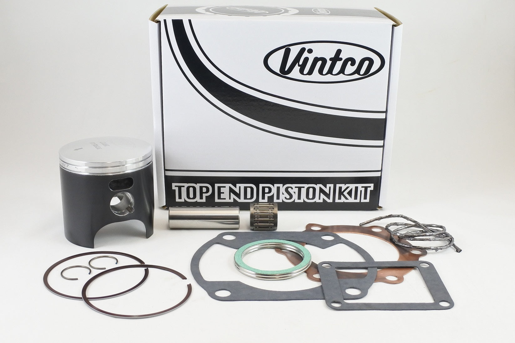 Vintco Top End Piston Kit 75-76 Yamaha MX YZ 250 71.5mm 1.5mm Over KTY08-1.5