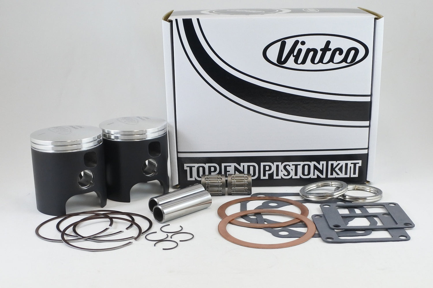 Vintco Top End Piston Kit 73-75 Yamaha Rd 350 64.5mm 0.5mm Over KTY13-0.5