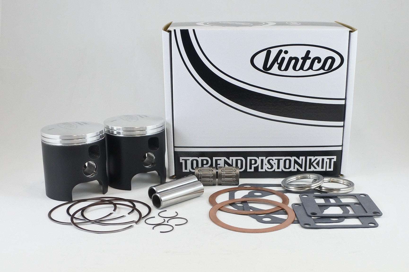 Vintco Top End Piston Kit 73-75 Yamaha Rd 350 65.0mm 1.0mm Over KTY13-1.0