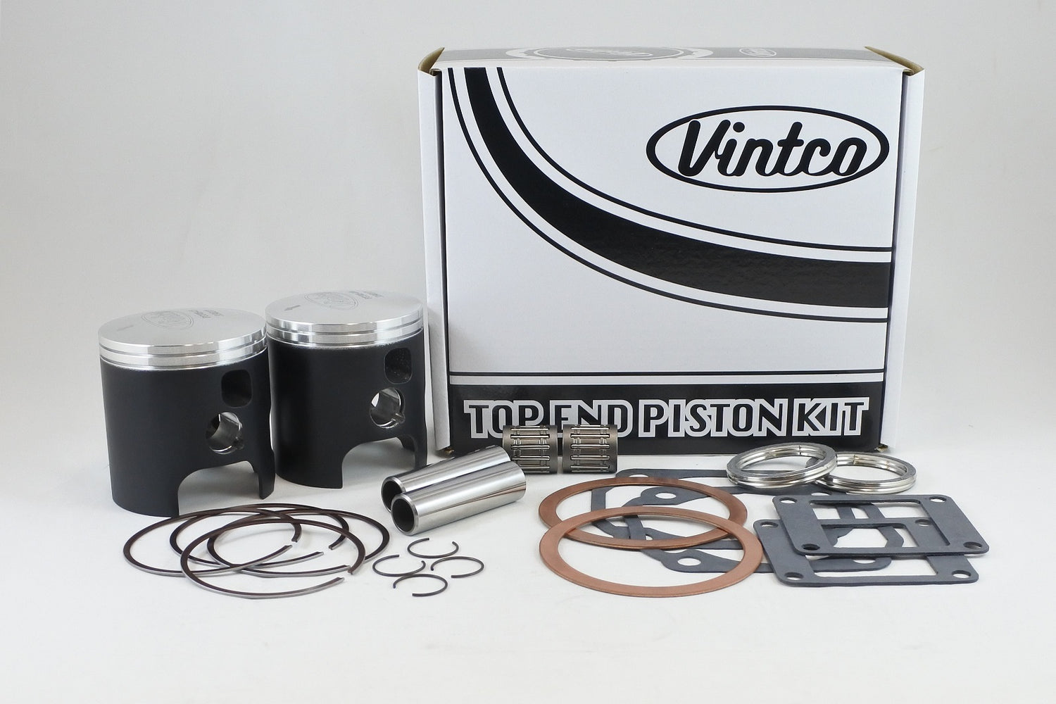 Vintco Top End Piston Kit 73-75 Yamaha Rd 350 65.5mm 1.5mm Over KTY13-1.5