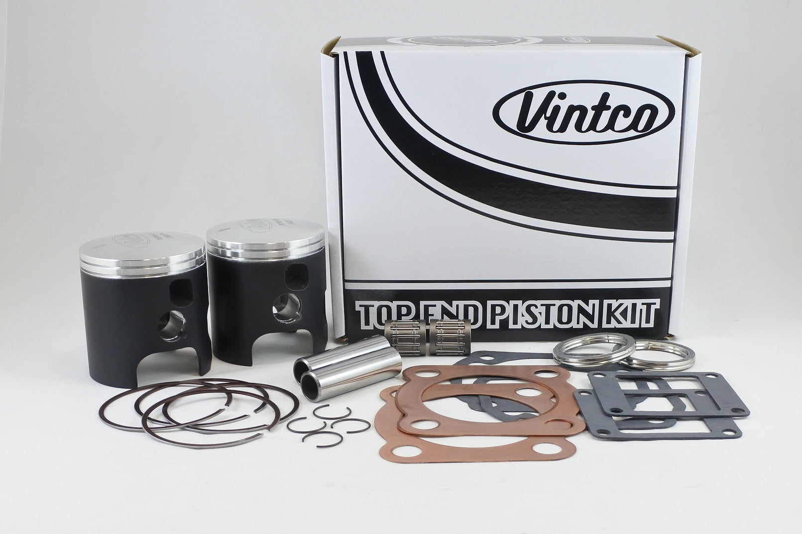 Vintco Top End Piston Kit 76-78 Yamaha Rd 400 65.5mm 1.5mm Over KTY14-1.5